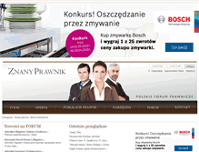 Tablet Screenshot of biuro-rachunkowe.znanyprawnik.pl