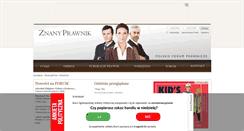 Desktop Screenshot of notariusz.znanyprawnik.pl