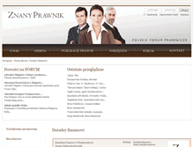 Tablet Screenshot of doradca-finansowy.znanyprawnik.pl
