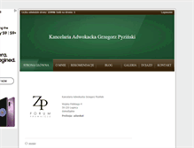 Tablet Screenshot of adwokat.legnica.znanyprawnik.pl